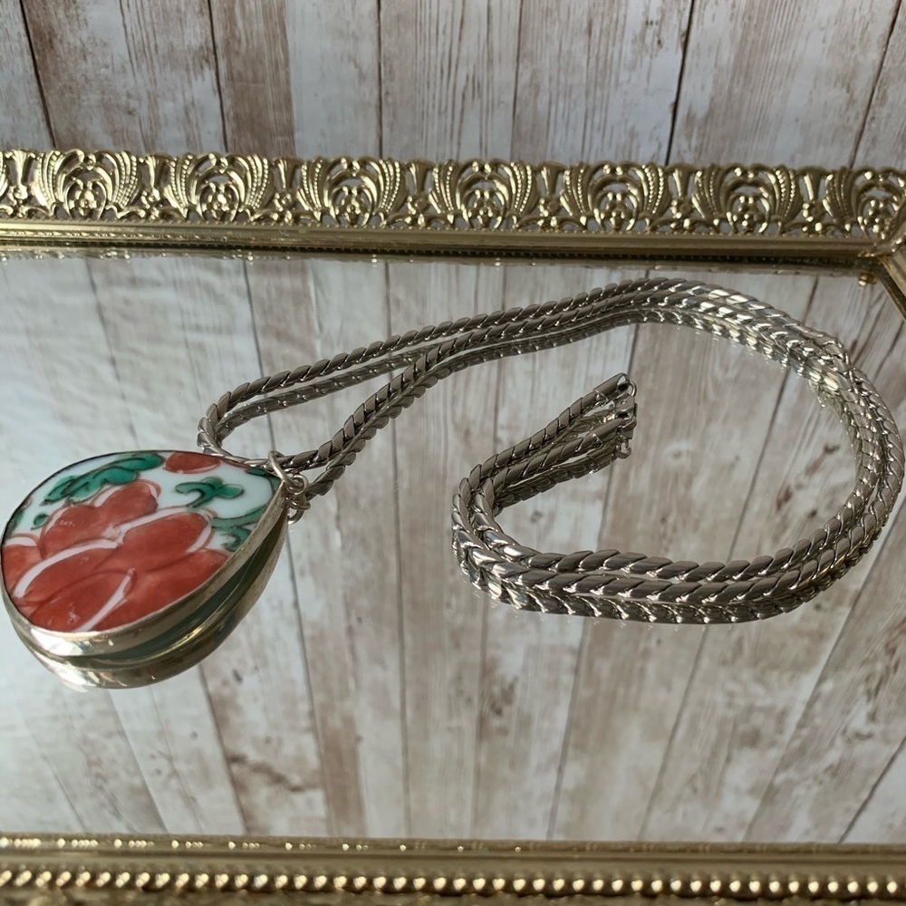 Handcrafted 925 necklace - Picture 6 of 6